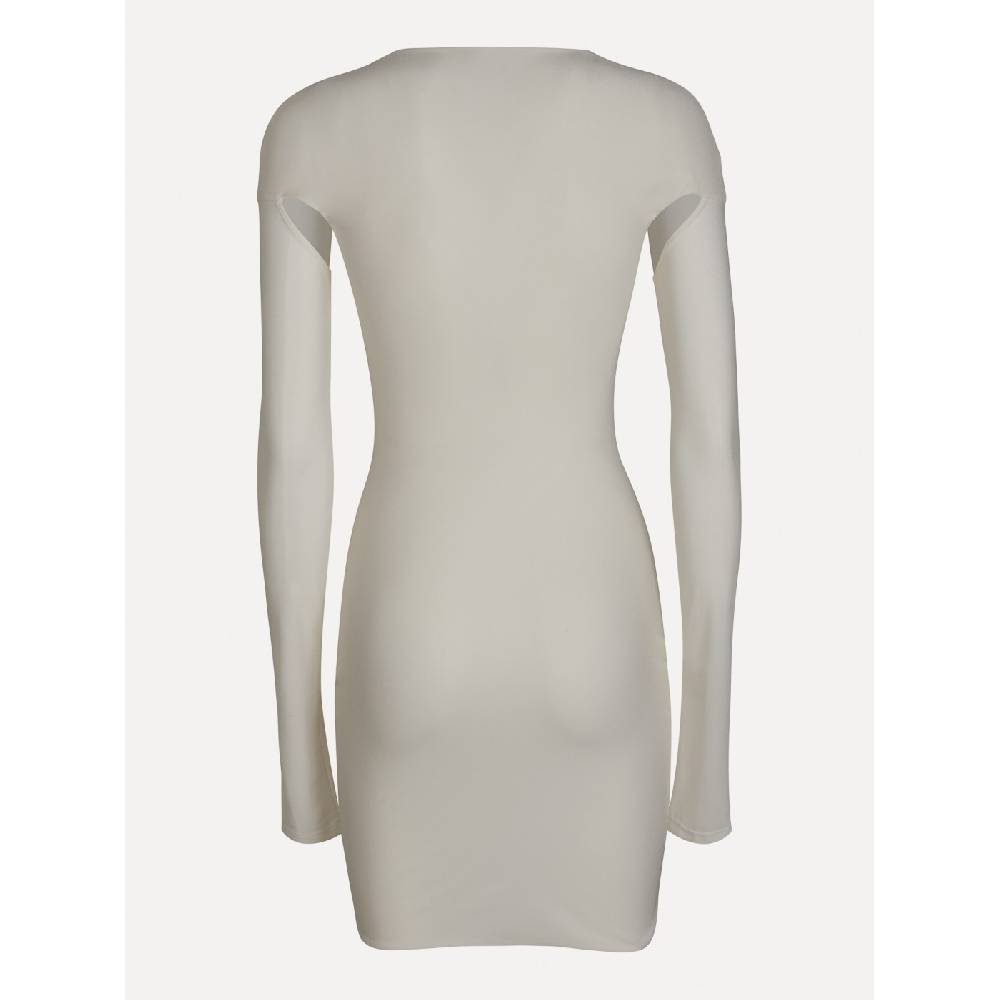 AMAZUIN Abito Adele Lungo Apertura Laterale