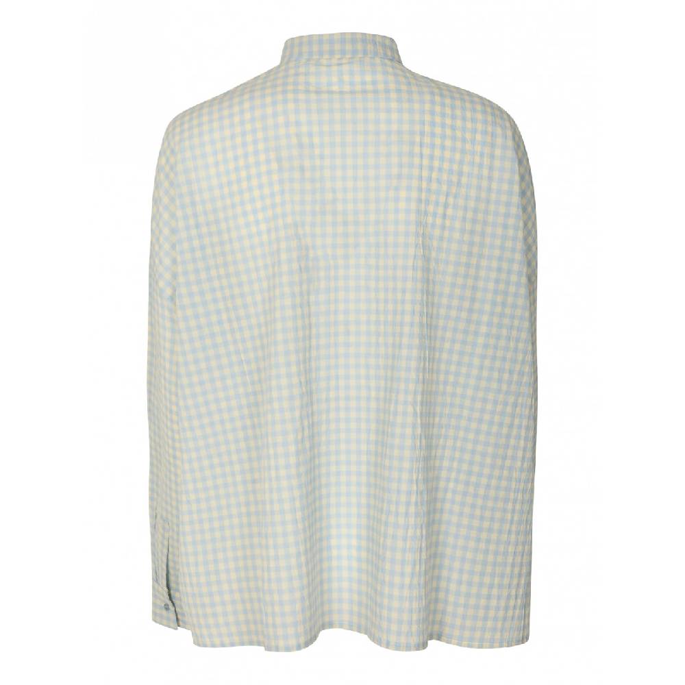 APUNTOB Camicia Quadretti Over