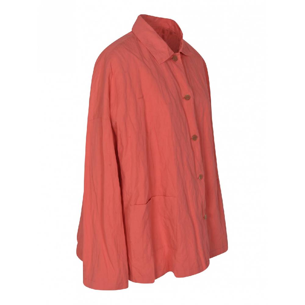 APUNTOB Giacca Over Collo Camicia