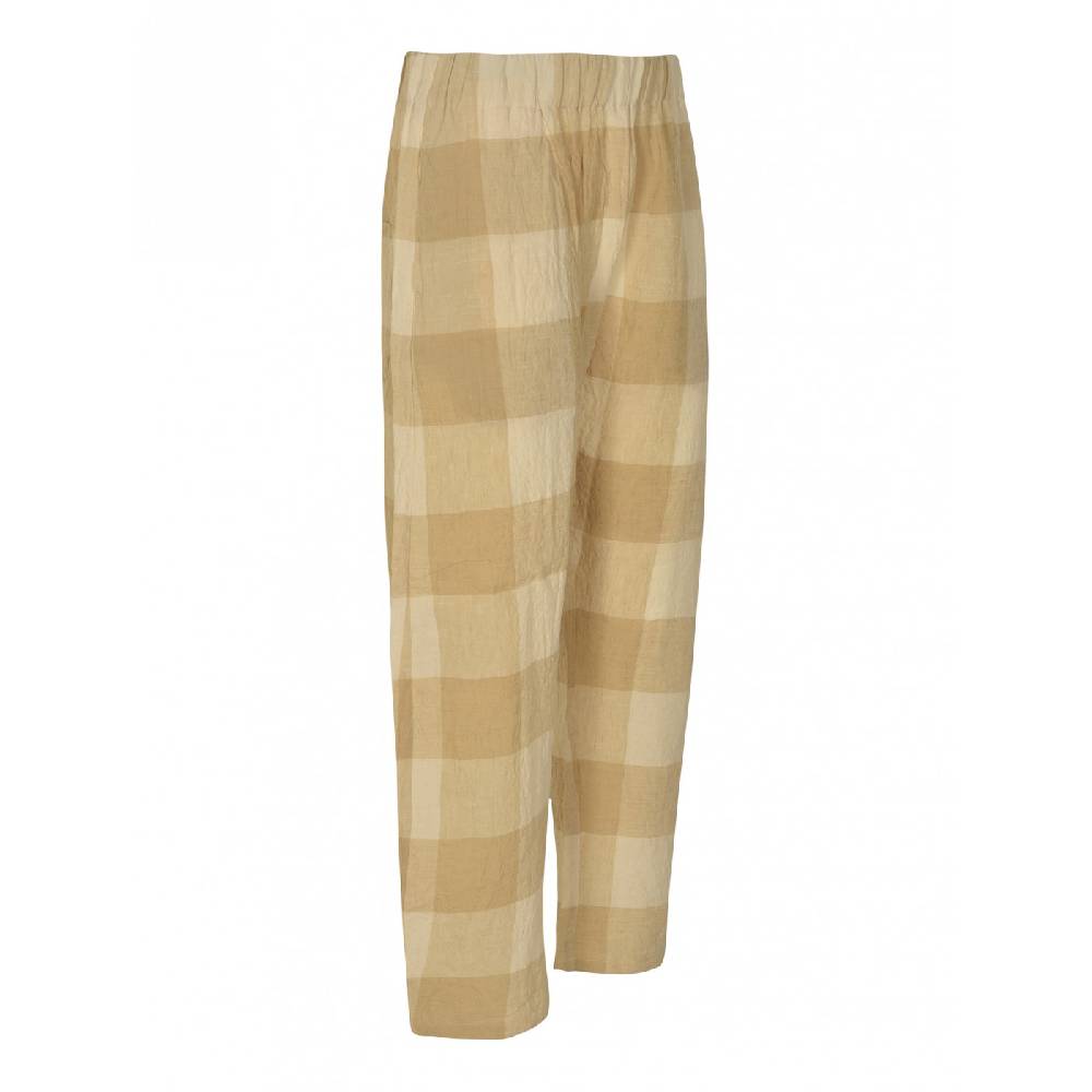 APUNTOB Pantaloni Quadri Elastico In Vita