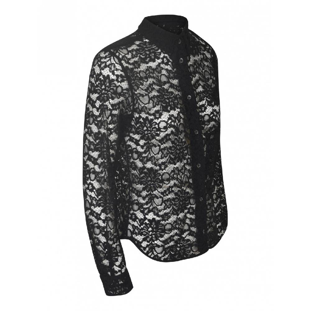 ASPESI Camicia Slim Pizzo