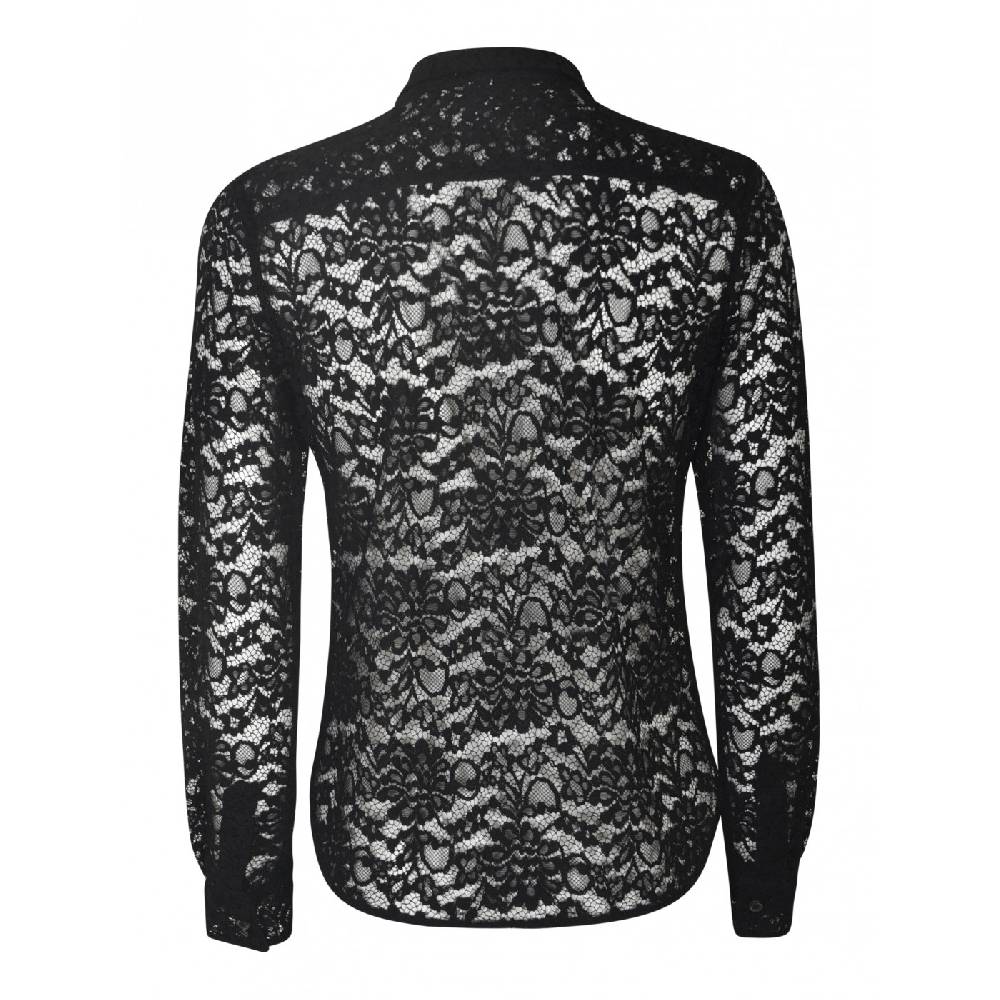 ASPESI Camicia Slim Pizzo