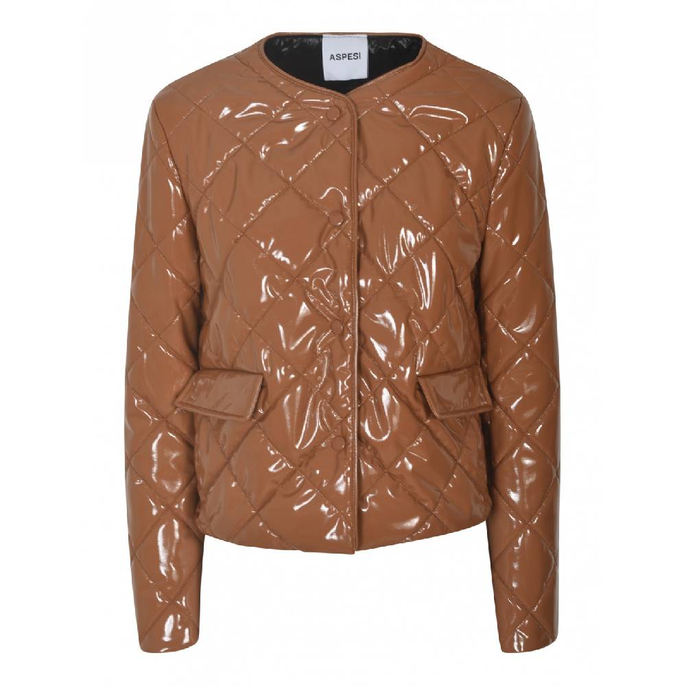 ASPESI Giacca girocollo trapuntata