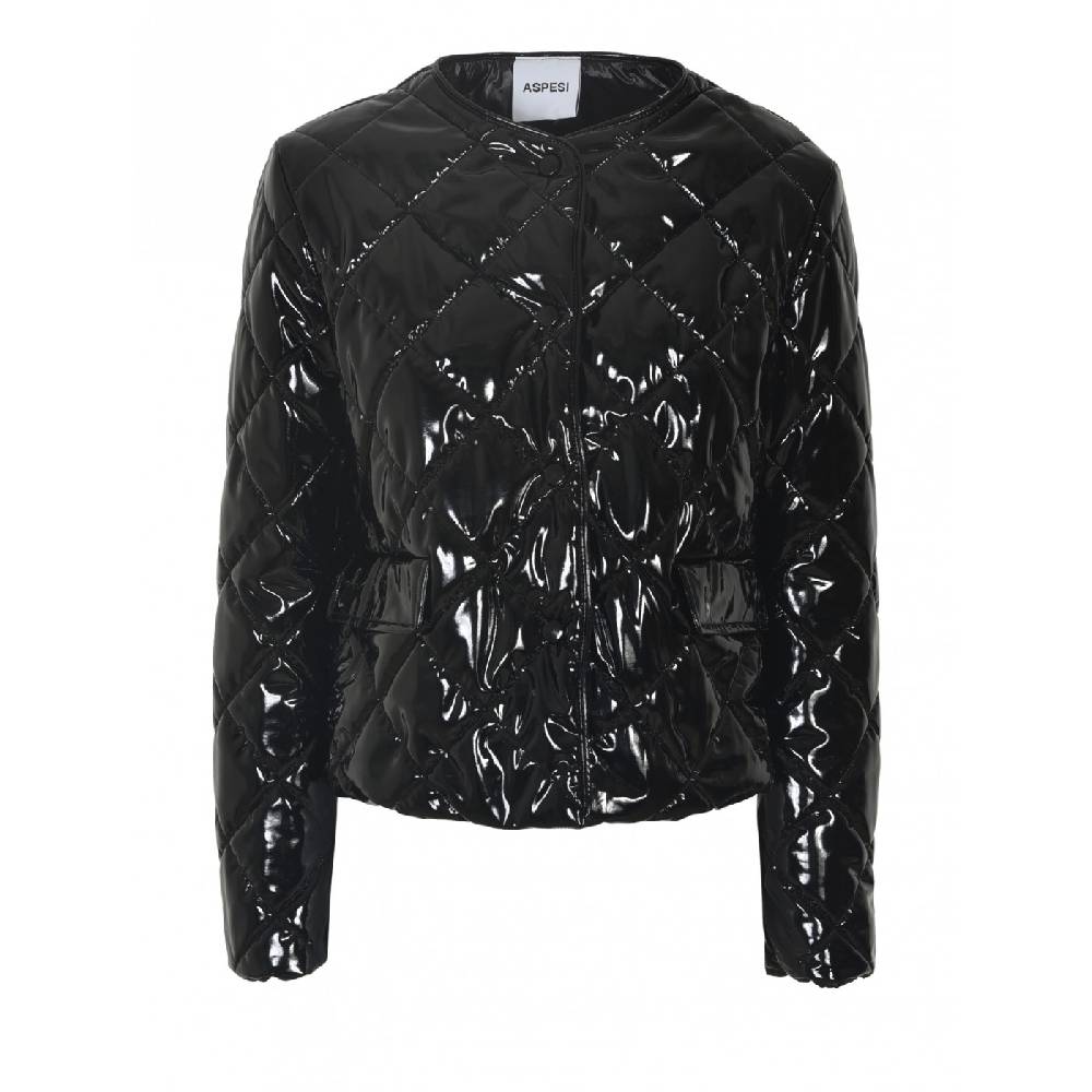 ASPESI Giacca girocollo trapuntata