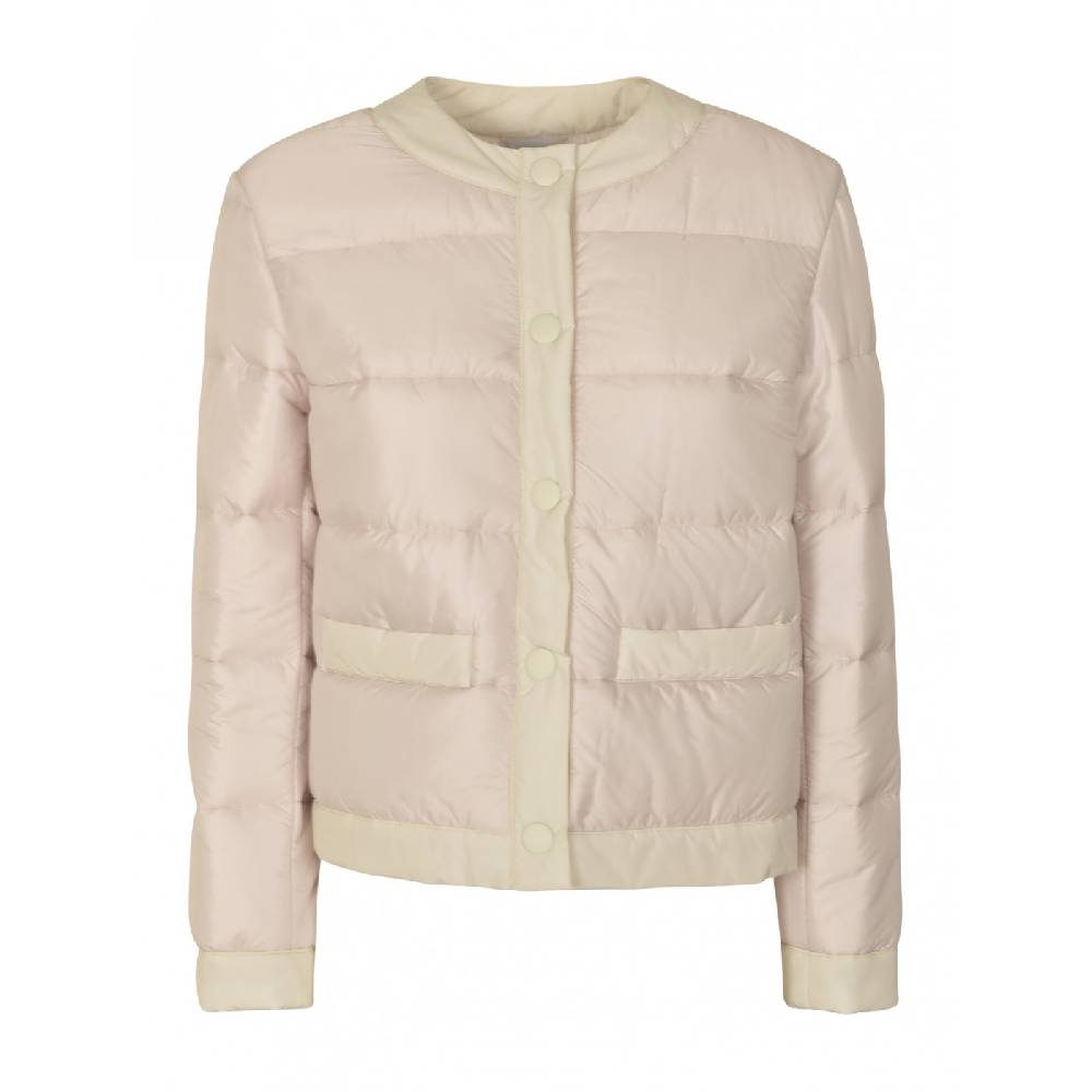 ASPESI Giacca imbottita bordi in contrasto