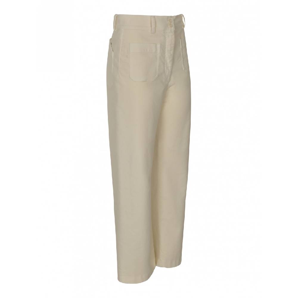 ASPESI Pantalone Largo Tasca Dietro Con Bottone