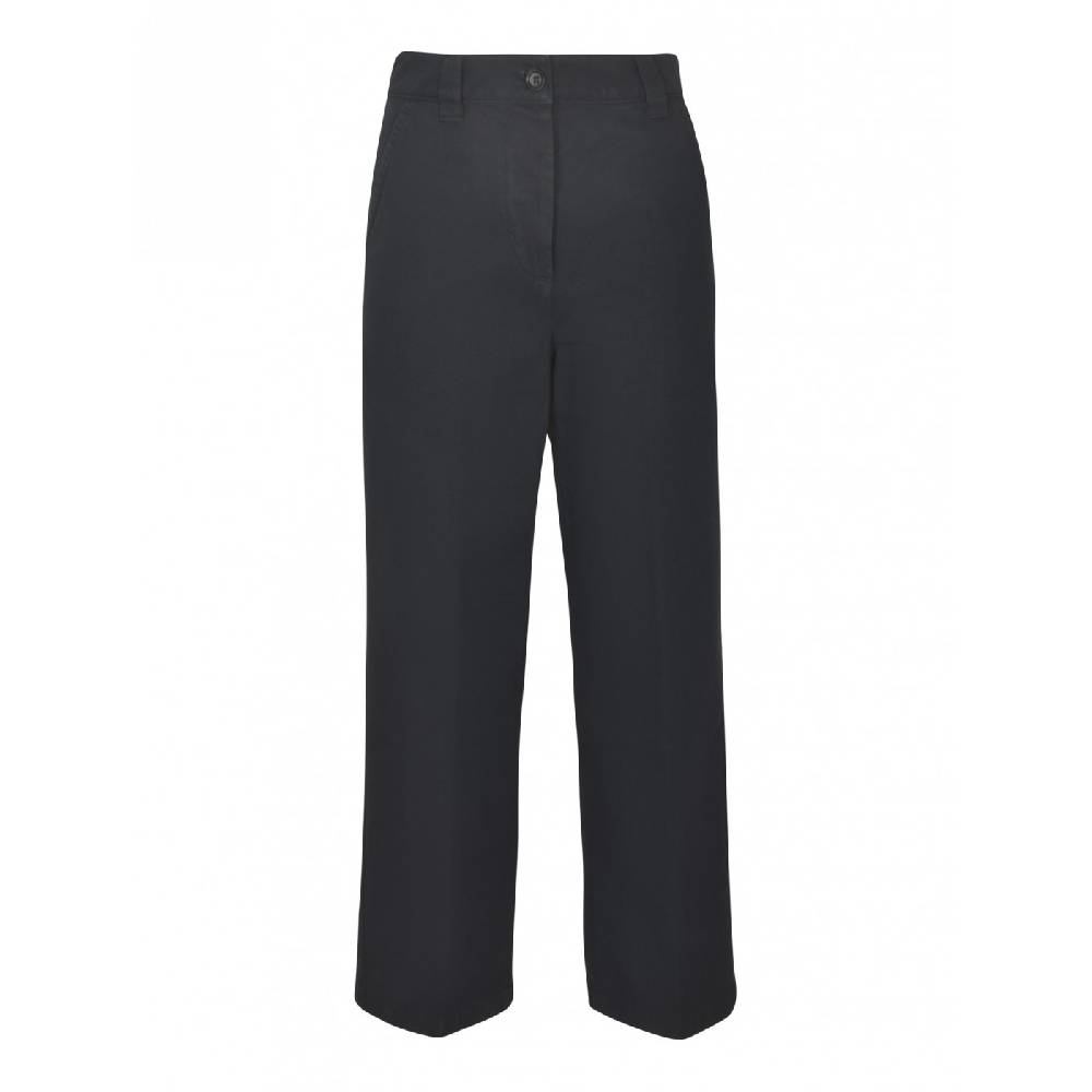 ASPESI Pantaloni dritti gamba larga