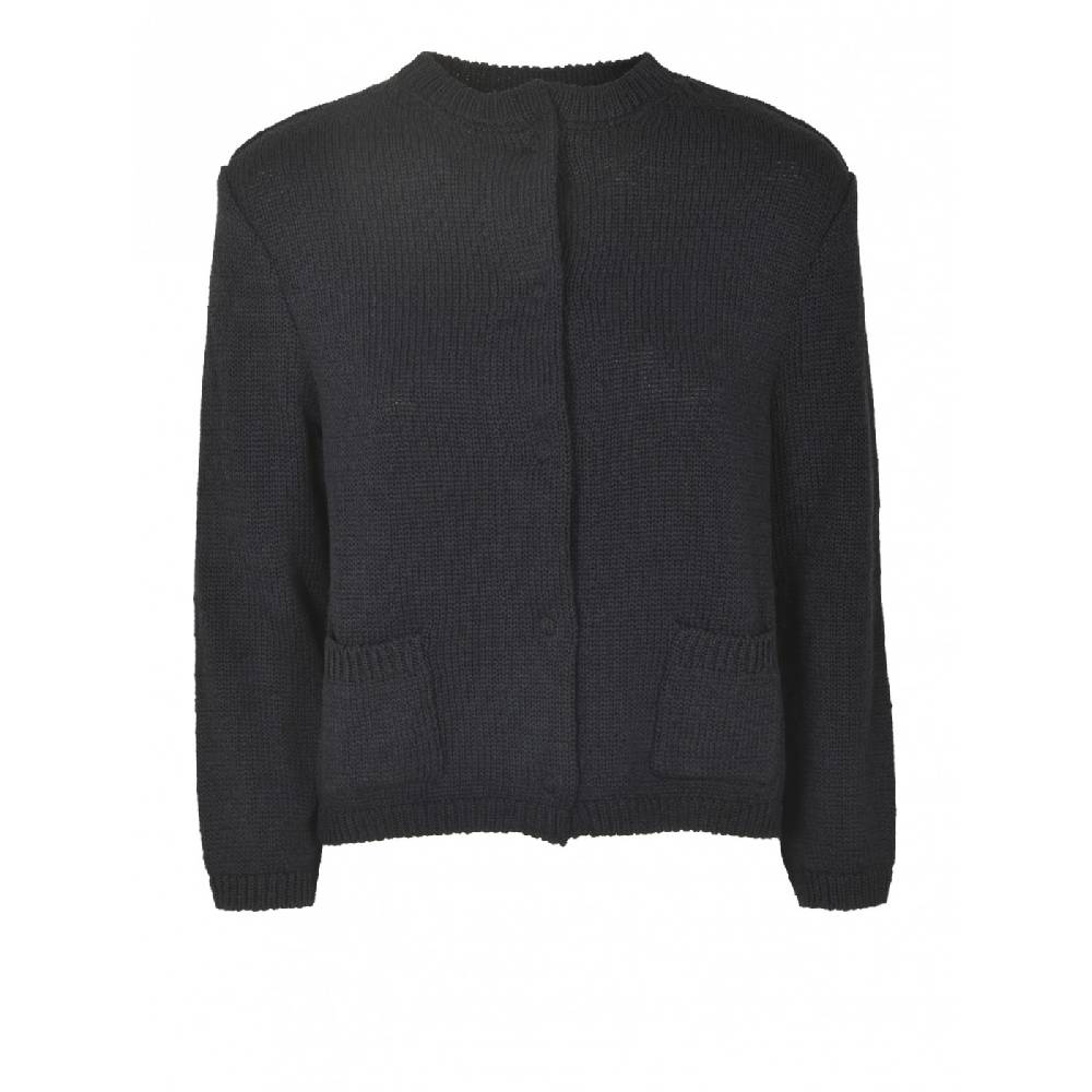 BASE Cardigan girocollo