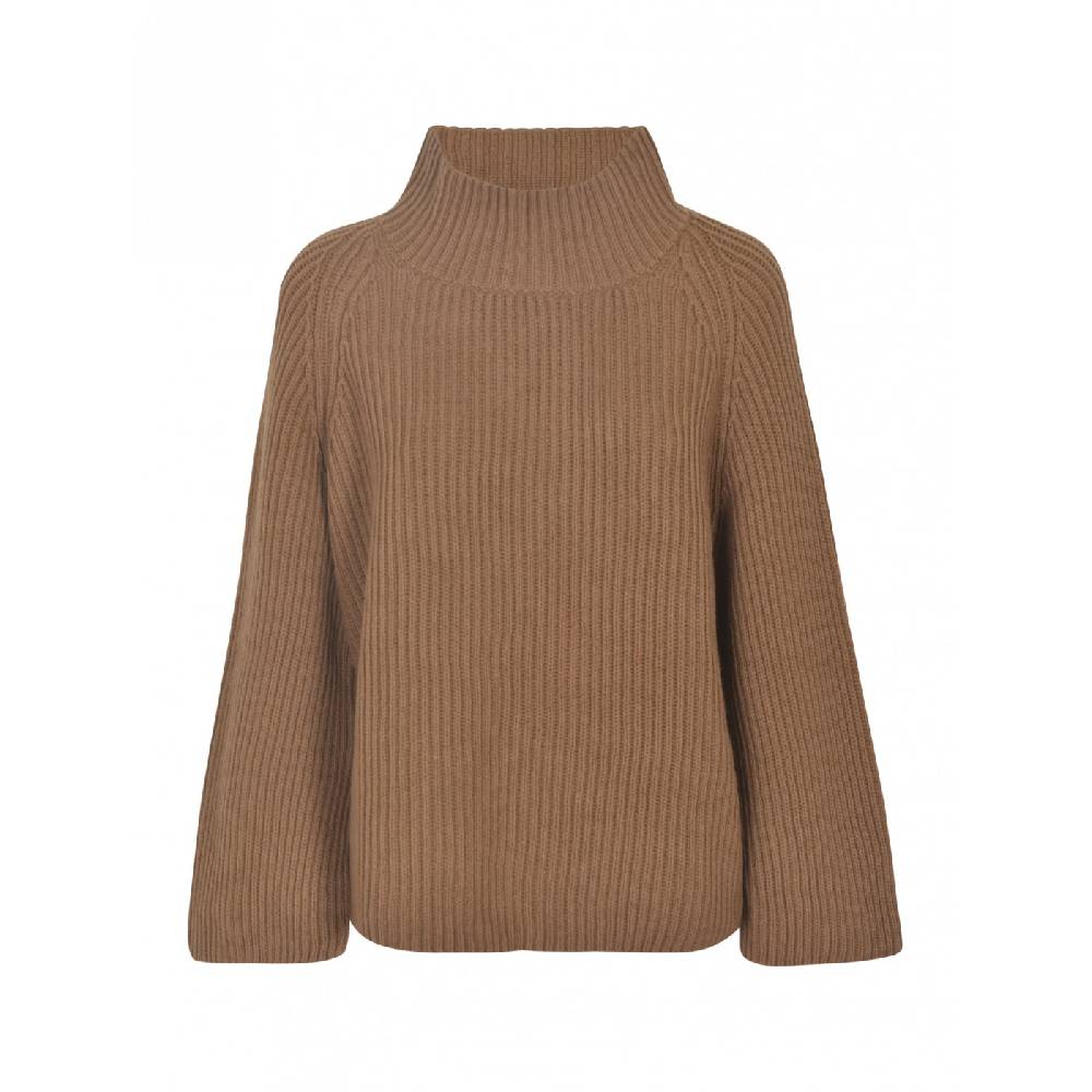 BASE Maglia dolcevita coste