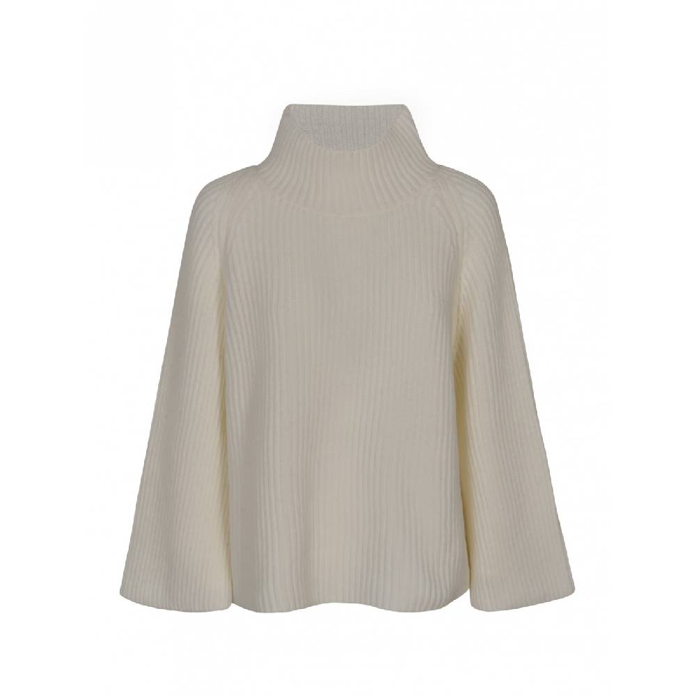 BASE Maglia dolcevita coste