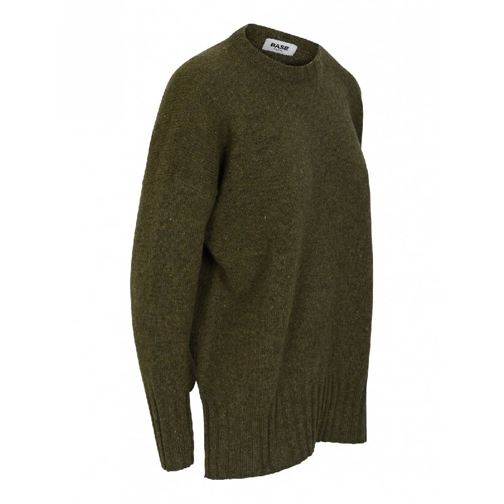 BASE Maglia Girocollo Melange