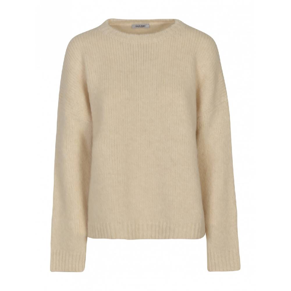 BASE Maglia girocollo over