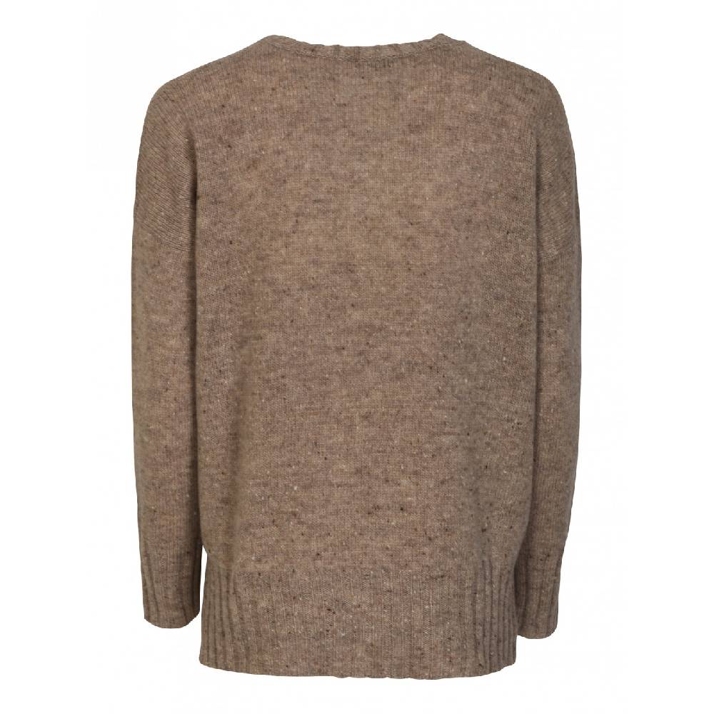 BASE Maglia Scollo V Melange