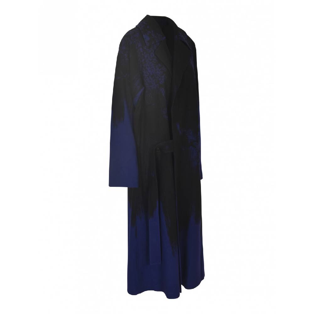 Y'S YOHJI YAMAMOTO Cappotto Con Allacciatura Bottone A Lato E Fondo Piega