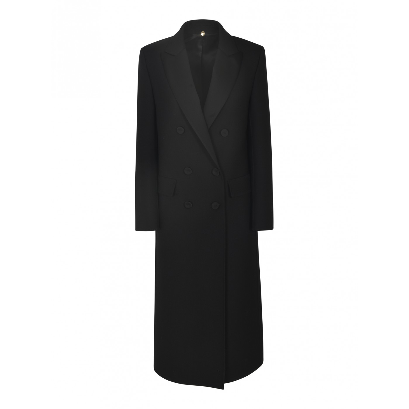 N_OTTOMILANO Cappotto doppio petto reverse e bottoni raso