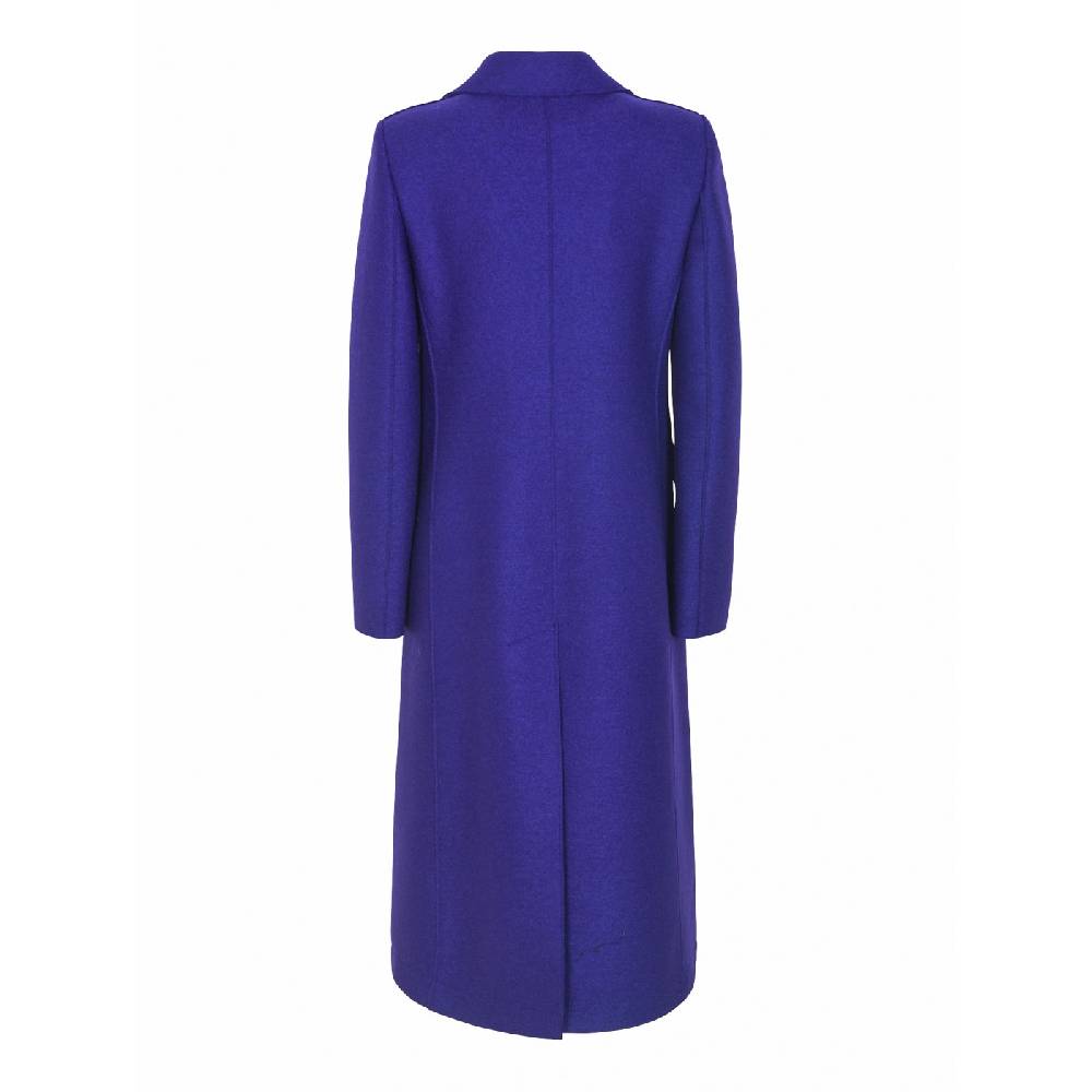 HARRIS WHARF LONDON Cappotto Monopetto Spalla Imbottita