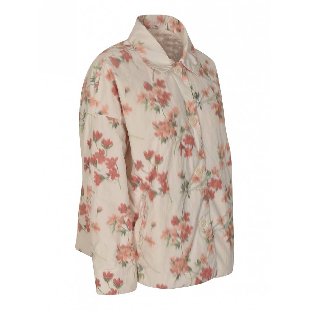 CASEY CASEY Giacca Collo Camicia Fantasia Fiori