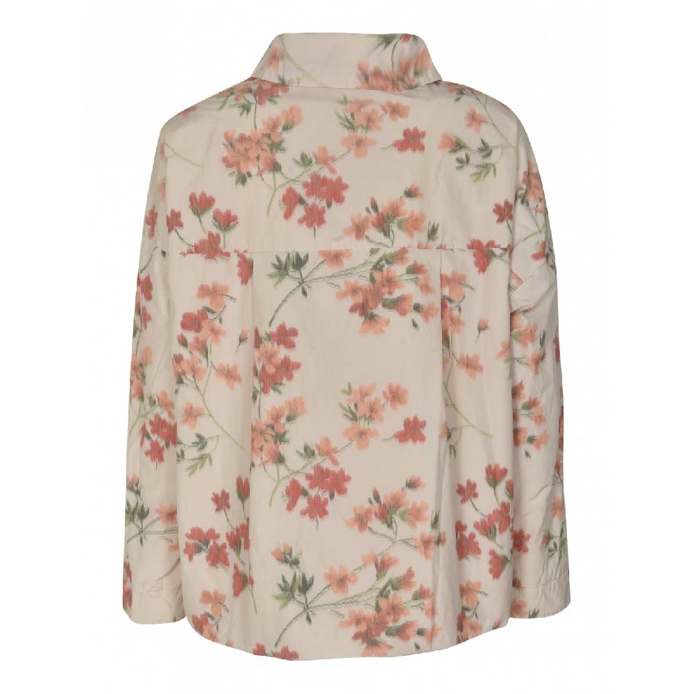 CASEY CASEY Giacca Collo Camicia Fantasia Fiori
