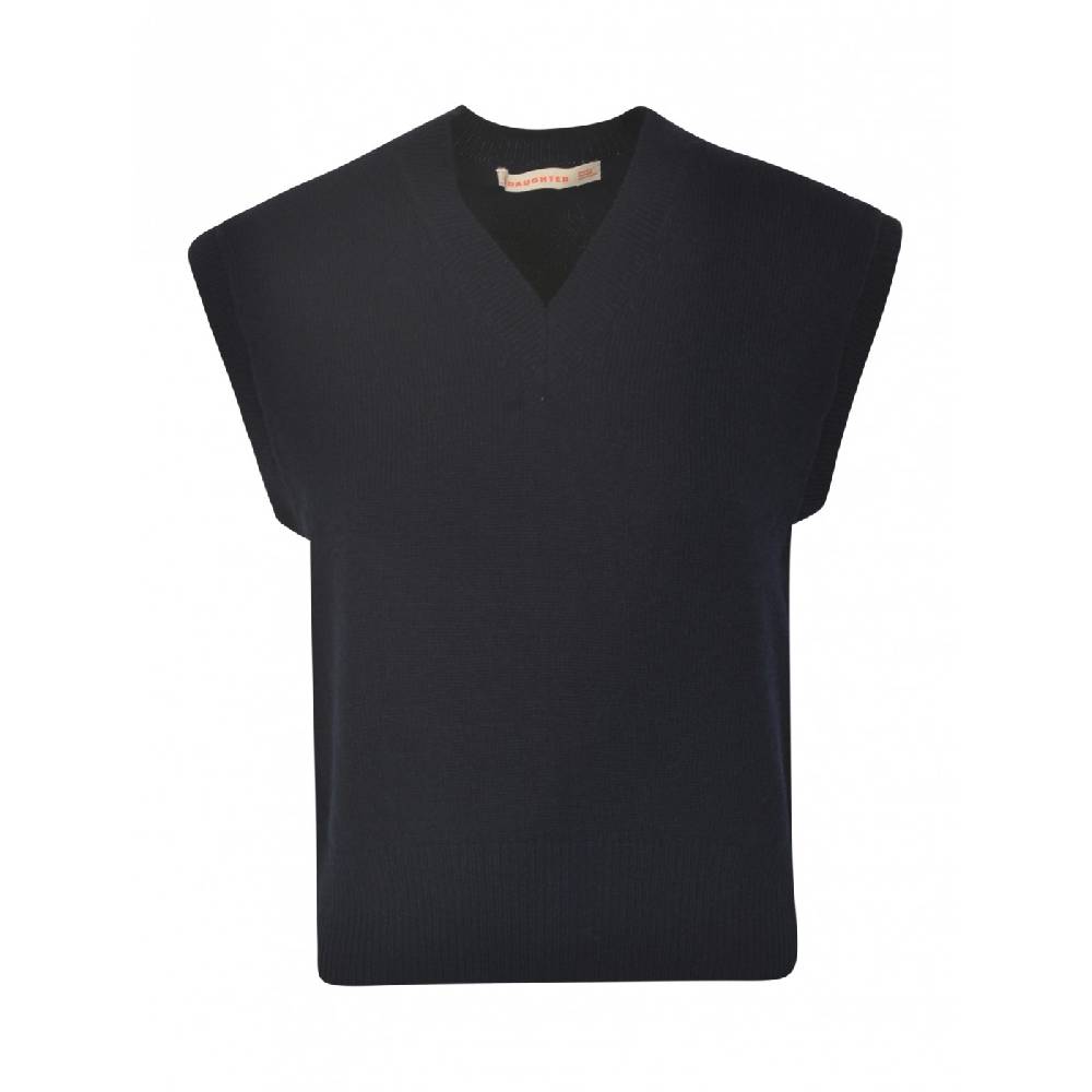 & DAUGHTER Athea gilet scollo v