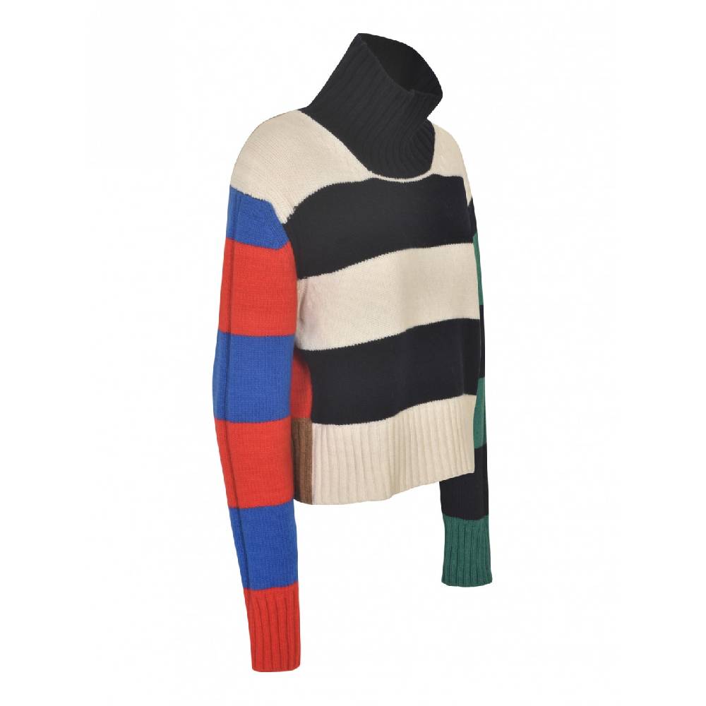 & DAUGHTER Fintra Maglia Dolcevita Righe