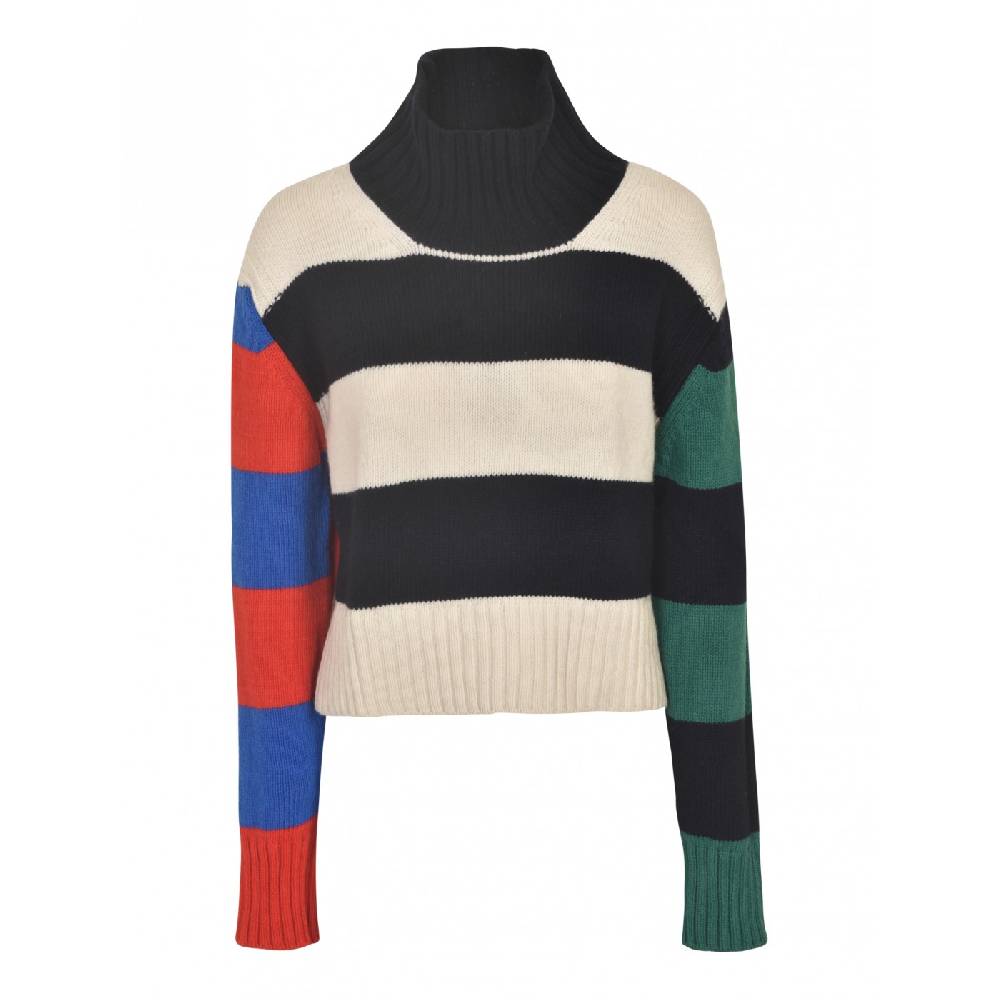 & DAUGHTER Fintra maglia dolcevita righe