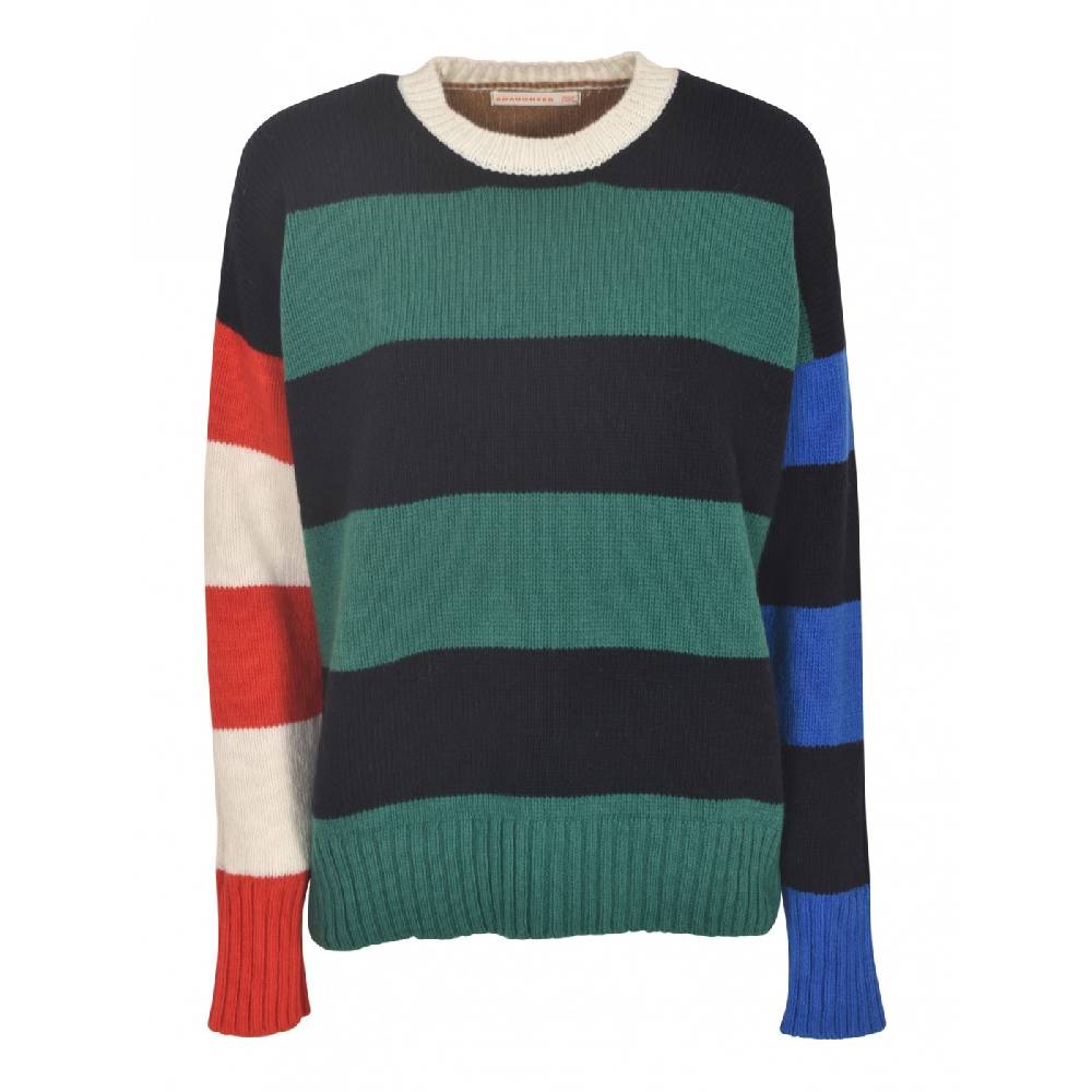 & DAUGHTER Rooska maglia girocollo righe