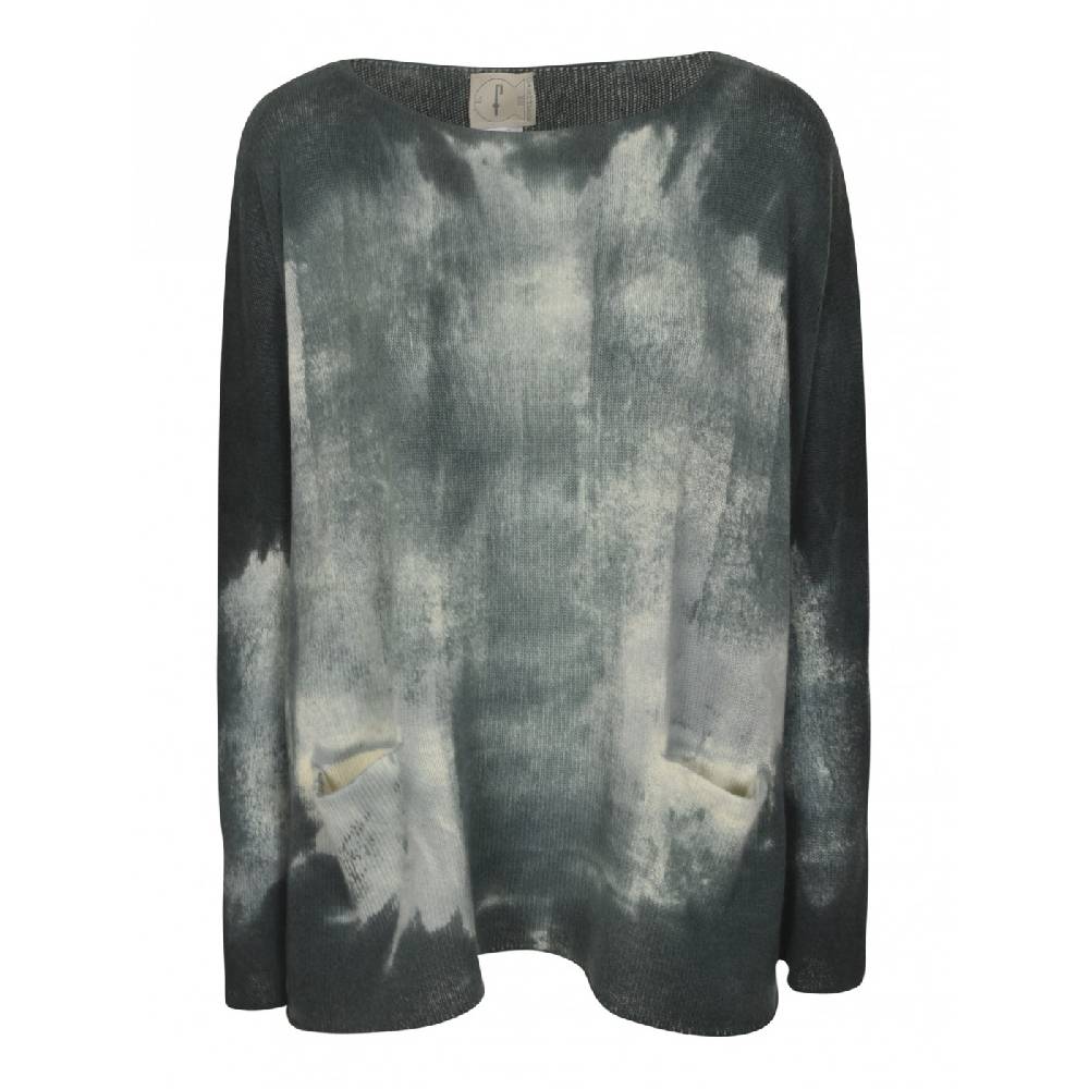 F CASHMERE Maglia barchetta con tasche