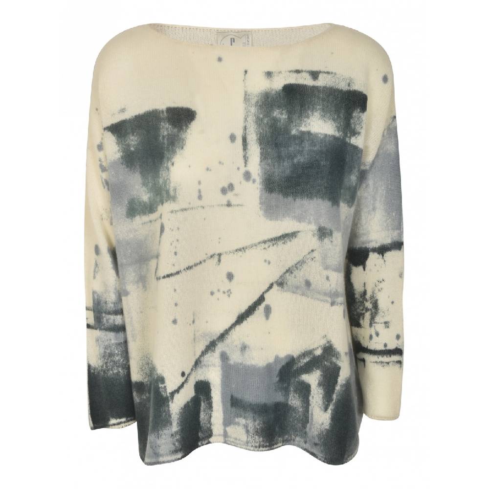 F CASHMERE Maglia barchetta scatola