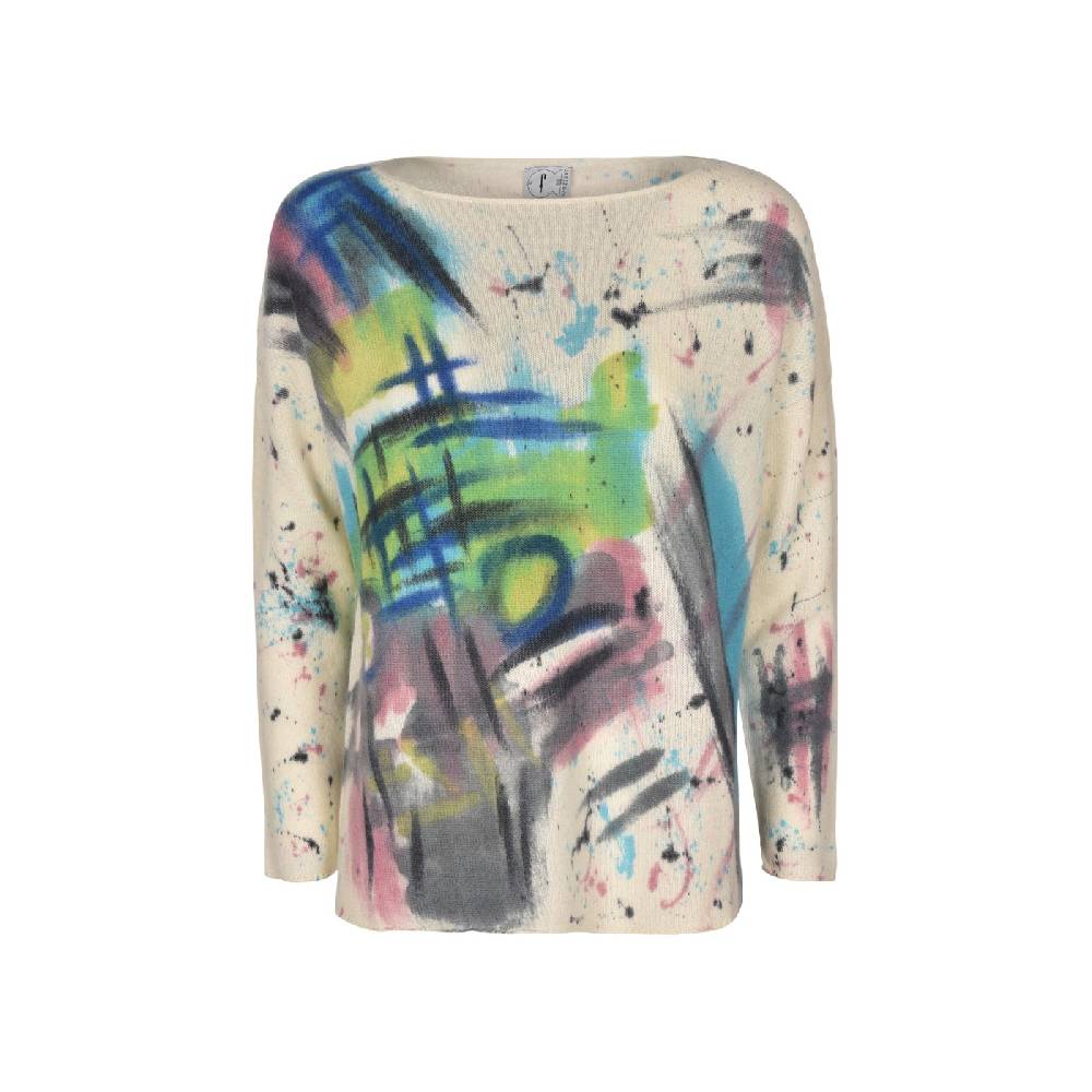 F CASHMERE Maglia barchetta