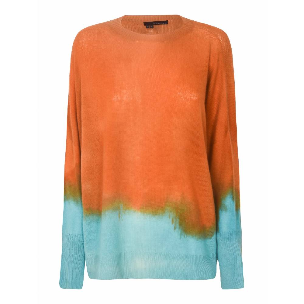 F CASHMERE Maglia girocollo over