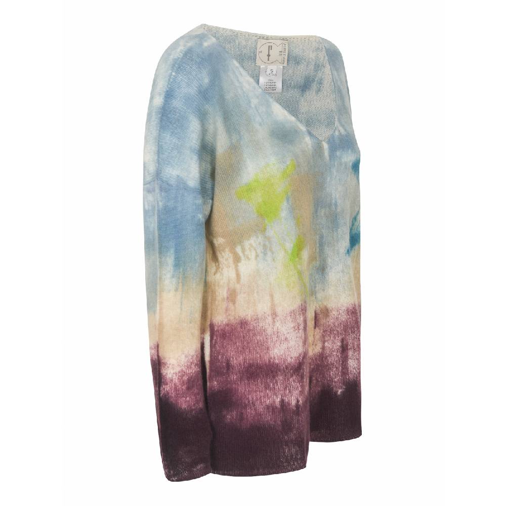 F CASHMERE Maglia Scollo V Scatola