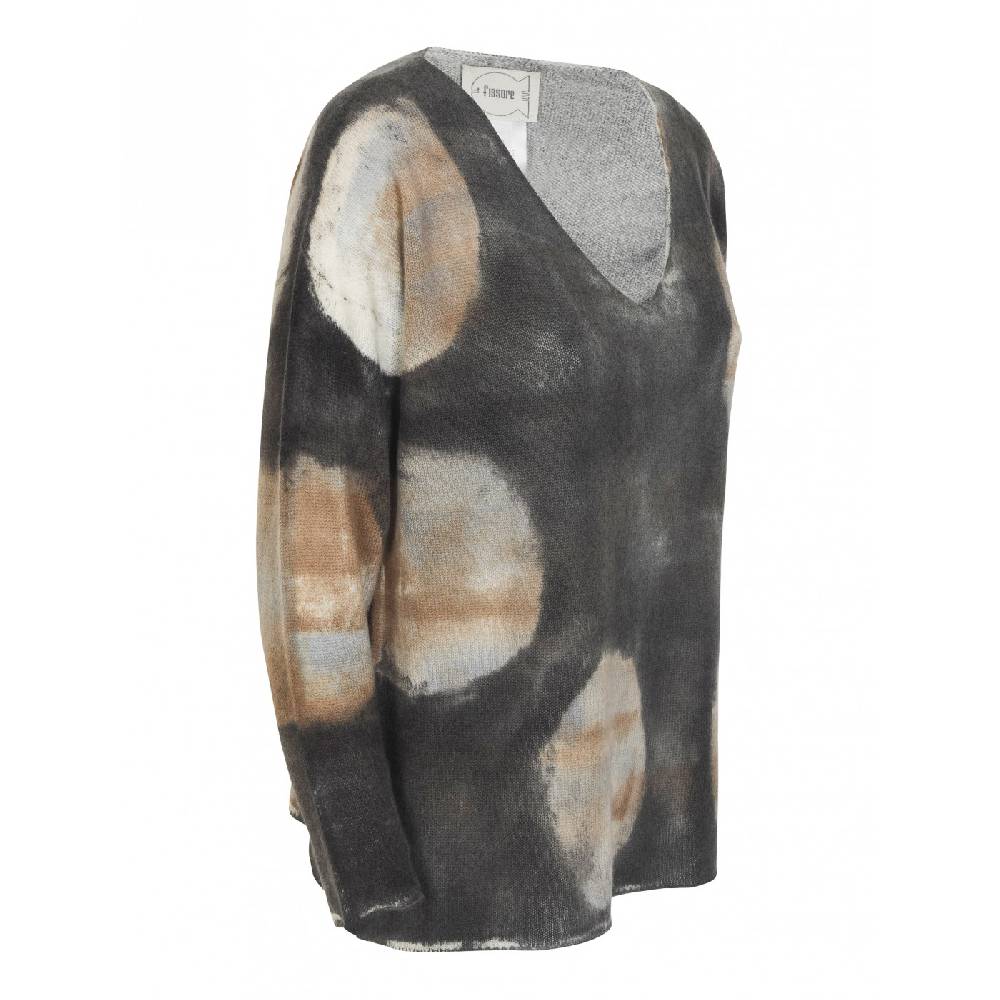 F CASHMERE Scollo V Scatola