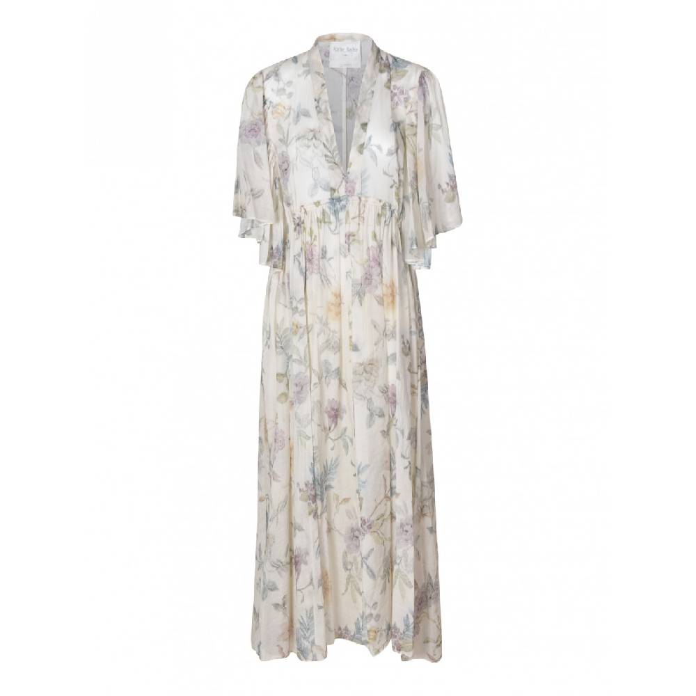 FORTE FORTE Abito manica corta voile