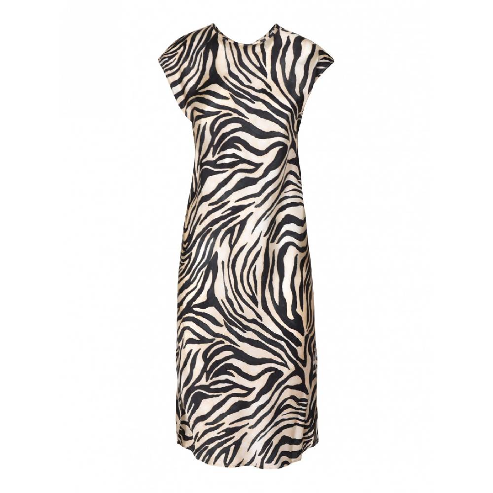 FORTE FORTE Abito smanicato raso