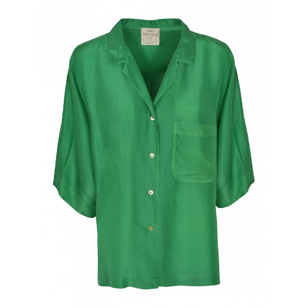 FORTE FORTE Camicia habotai seta