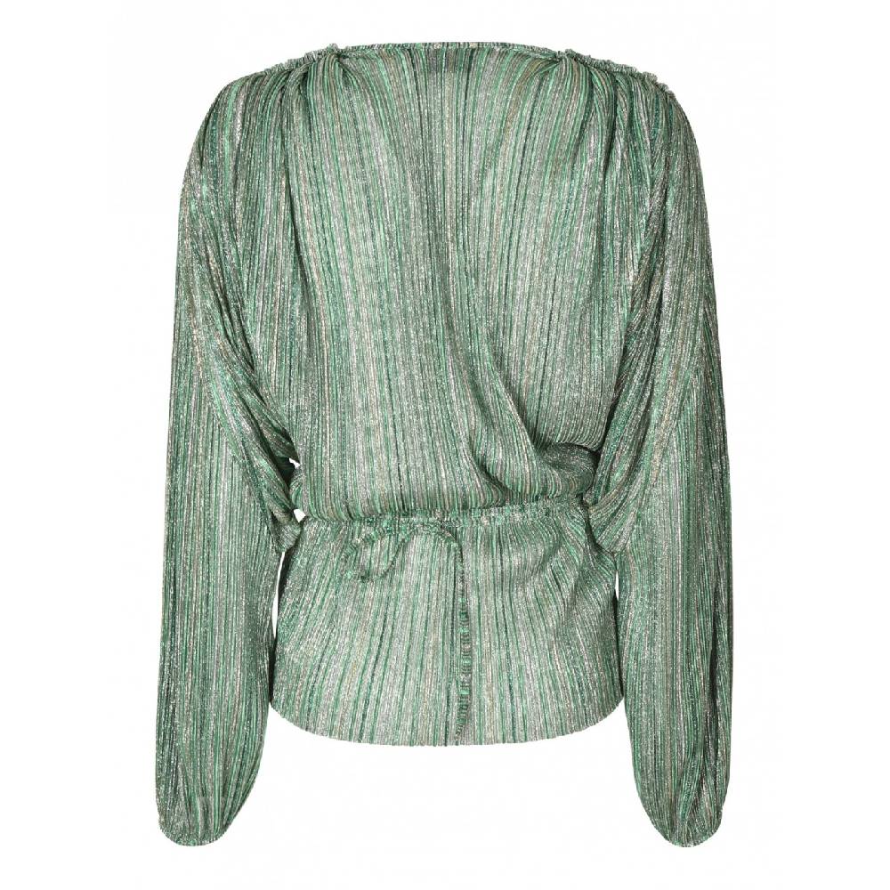 FORTE FORTE Camicia Incrociata Tulle Lurex