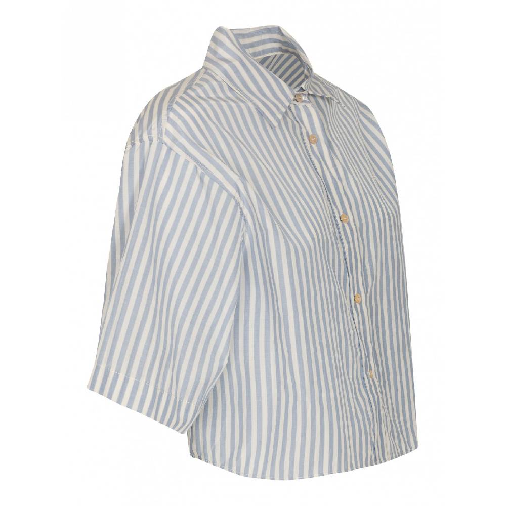 FORTE FORTE Camicia Mezza Manica Taffettas Chic