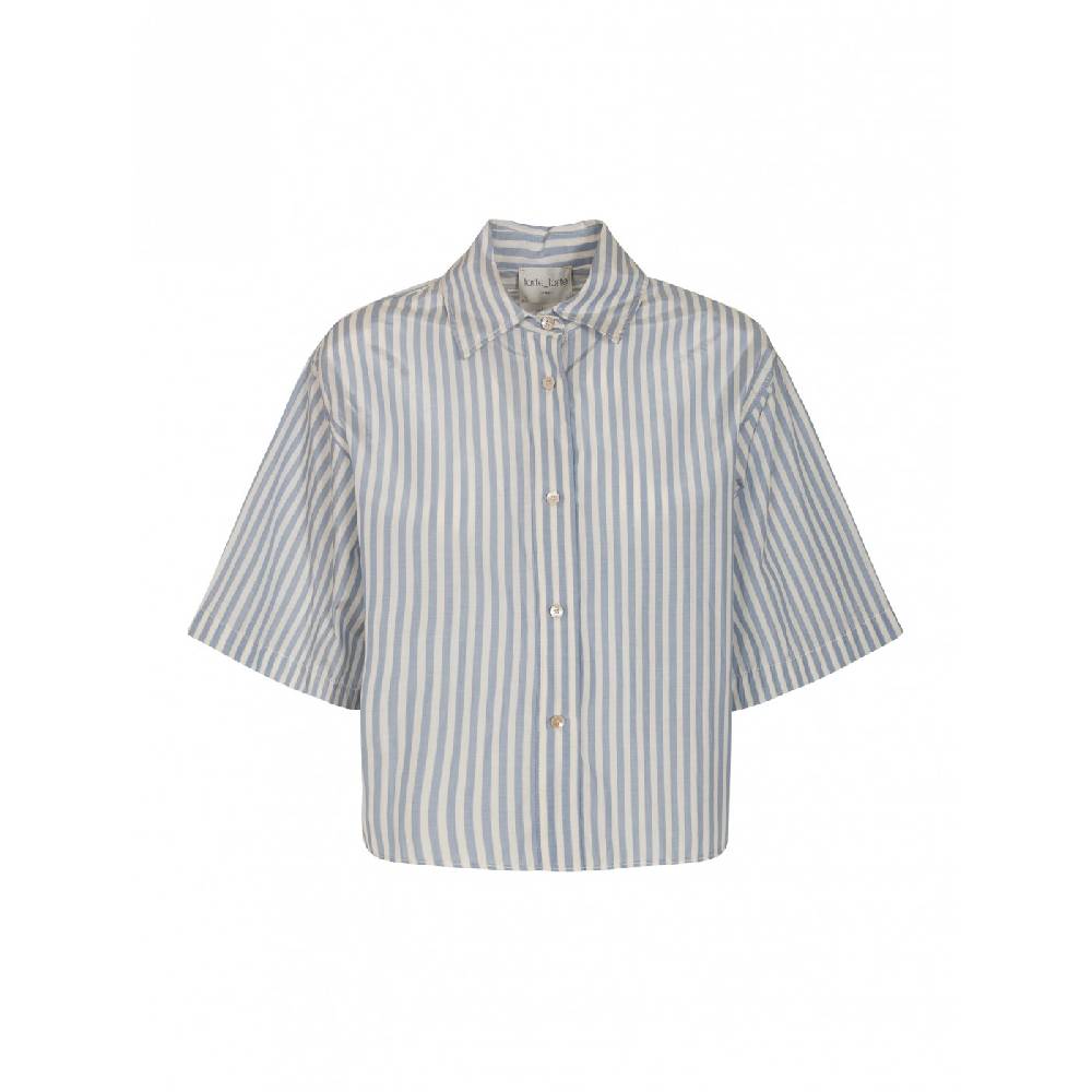 FORTE FORTE Camicia mezza manica taffettas chic