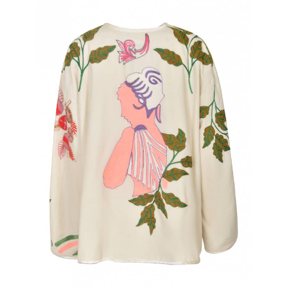 FORTE FORTE Giubbino Twill Ricamo Musa