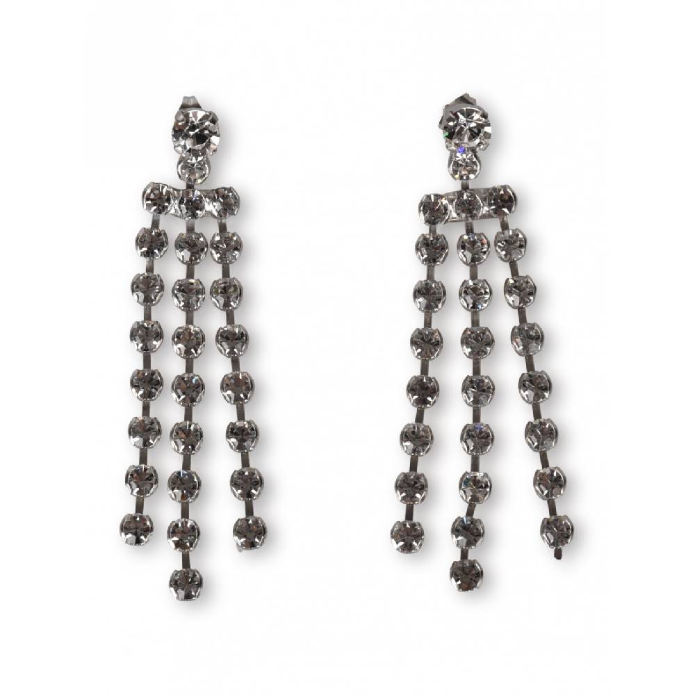 FORTE FORTE Orecchini pendenti con cristalli
