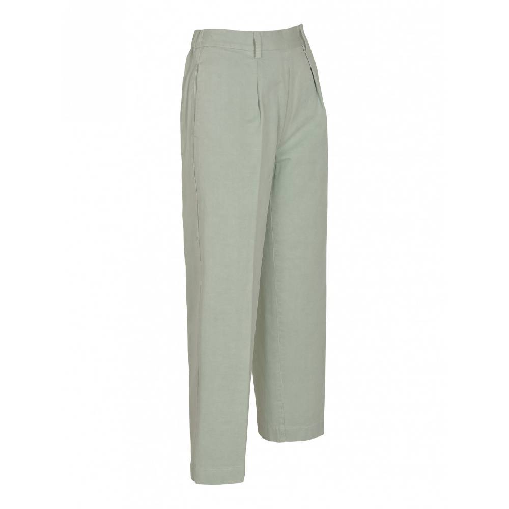 FORTE FORTE Pantaloni Low Crotch Gabardina