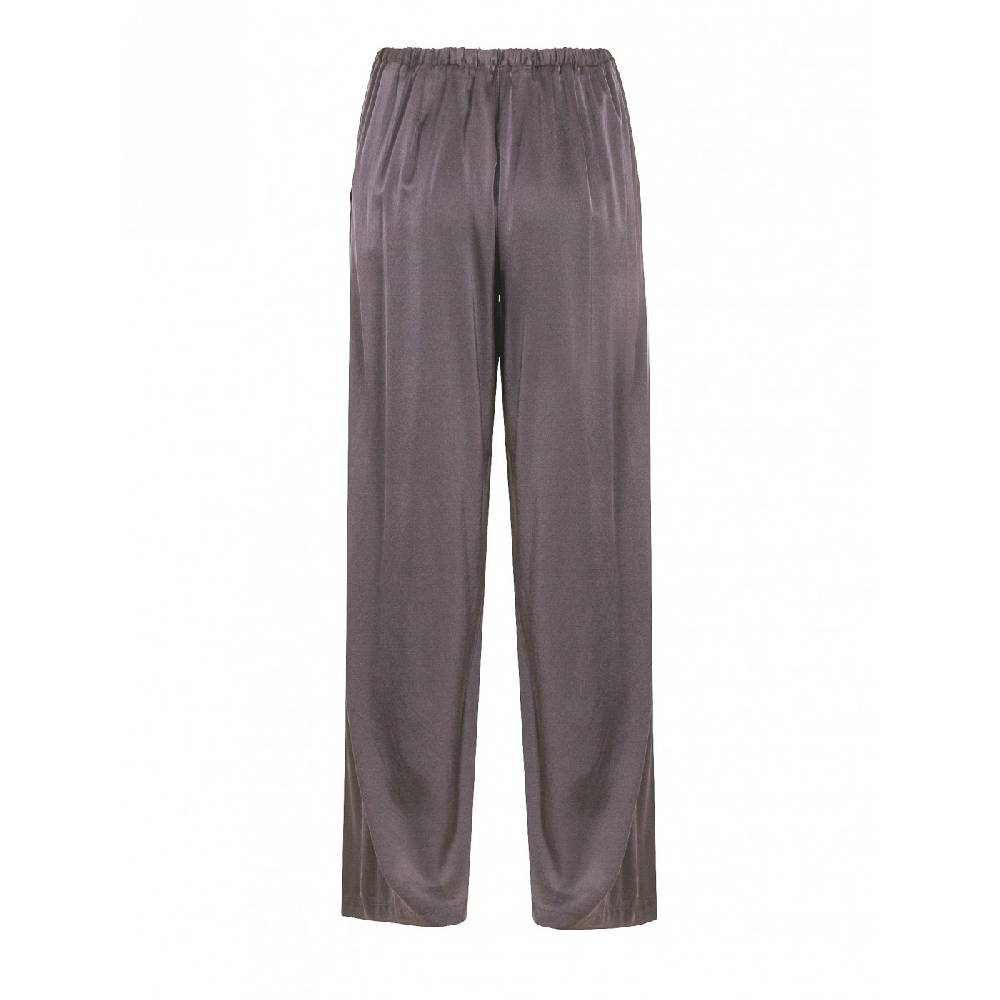 FORTE FORTE Pantaloni Vita Alta Raso