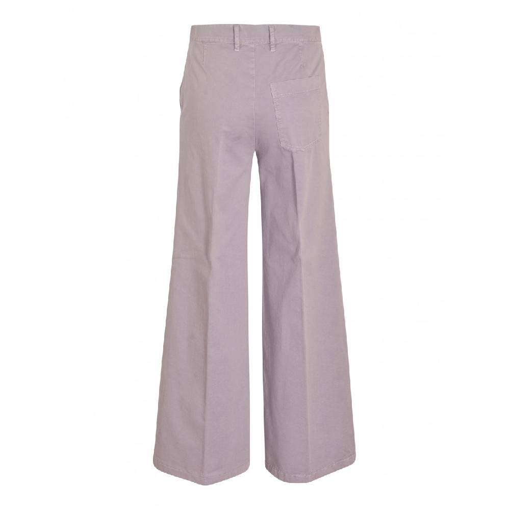 FORTE FORTE Pantaloni Wide Leg Gabardina