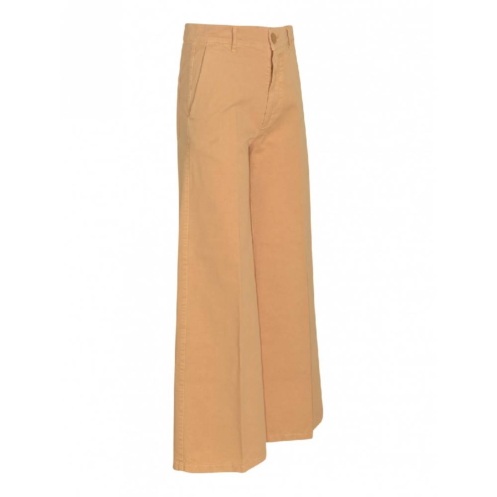 FORTE FORTE Pantaloni Wide Leg Gabardina