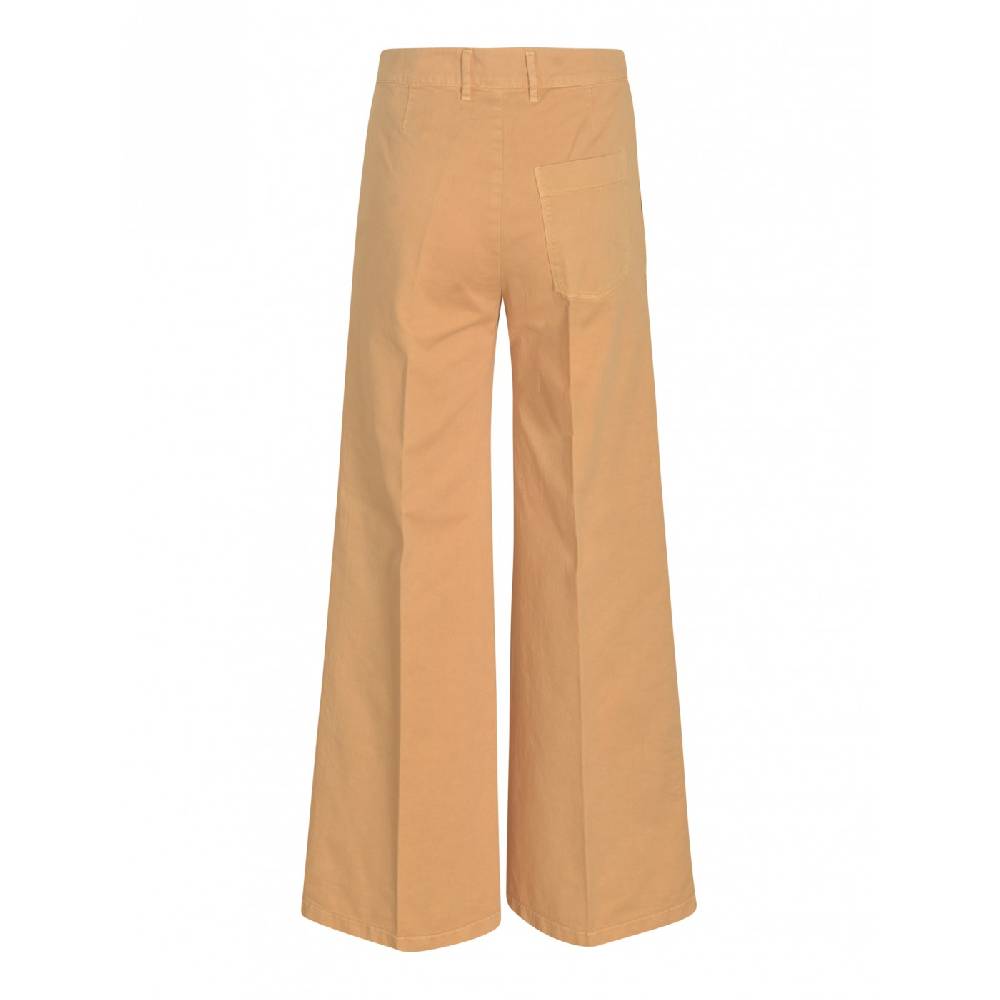 FORTE FORTE Pantaloni Wide Leg Gabardina