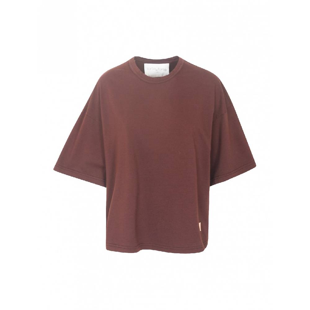 FORTE FORTE T shirt over jersey cotone bio