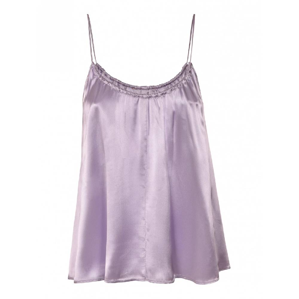 FORTE FORTE Top bretellina raso