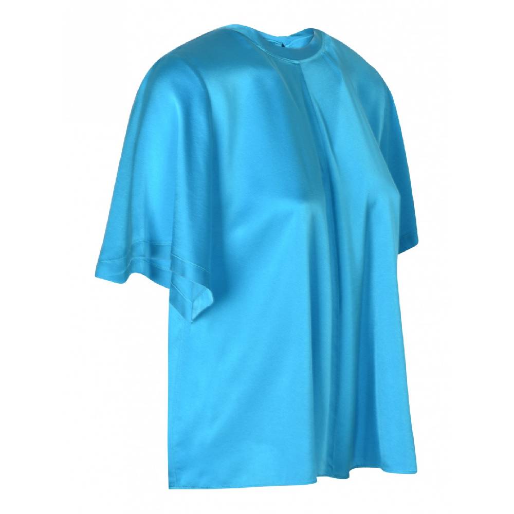 FORTE FORTE Top Manica Corto Raso Seta