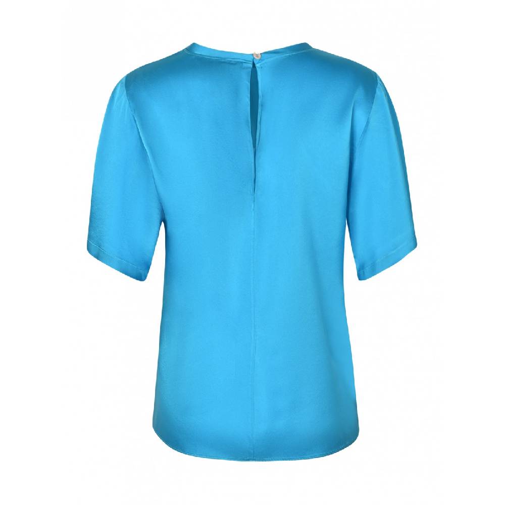 FORTE FORTE Top Manica Corto Raso Seta