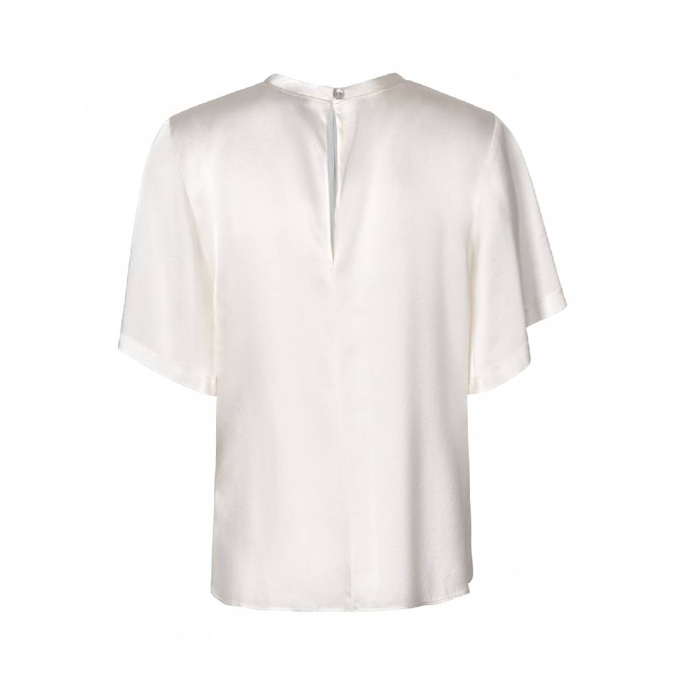 FORTE FORTE Top Manica Corto Raso Seta